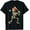 Black, variant on Skeleton Baseball Halloween Costume Funny Men Boys Kids Tee T-Shirt