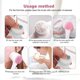 thumbnail image 5 of Facial Brush-scrub Silicone Manual Double-sided Facial Cleansing Brush And Pore Cleansing Face Brush, 5 of 5