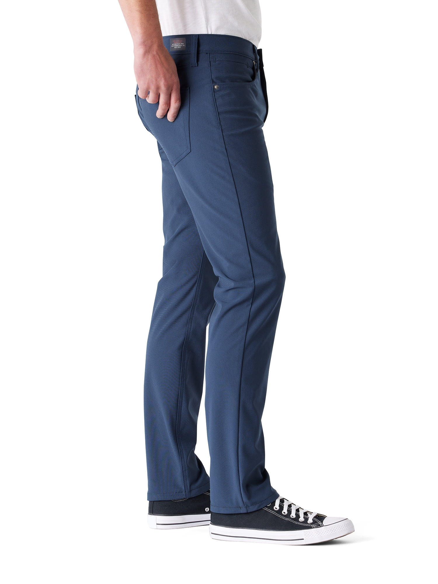 Levi Strauss Signature Men's and Big and Tall Action Flex Slim Pants