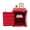 Red, variant on ToppiJoy 2 Tier Industrial Metal Container Side Table with Drawer, Industrial Wind Bedside Table Metal Storage Cabinet for Bedroom Living Room (Orange)