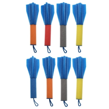 

NUOLUX 8PCS Slingshot Finger Rockets Kids Educational Toy Funny Slingshot Rockets