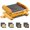 Orange, variant on Microwave Sandwich Maker, Microwave Toastie Maker, Snack Maker &  Press, Microwavable Metal, Removable Non-Stick Plates,  Microwavable Cookware, Dishwasher Safe, Red