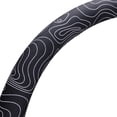 thumbnail image 5 of Ozark Trail Topographical Print Faux Leather Steering Wheel Cover, Universal Fit for Sedans, SUVs, 5 of 6