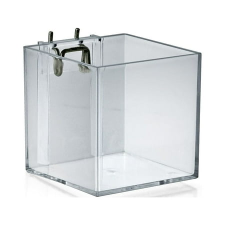 UPC: 0705105141787 | Azar 256105 4? Cube Bin for Peg/Slat: 4 W x 4 D x 4 H  4Pack