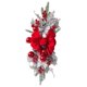 thumbnail image 4 of Guirnalda navideña de estilo navideño, iluminación interior para escaleras, corona navideña para chimenea, ventana, puerta delantera, escaleras, Rojo, 4 of 8