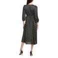 thumbnail image 2 of Sandro womens  Pleated Midi Dress, 34, Black, 2 of 3