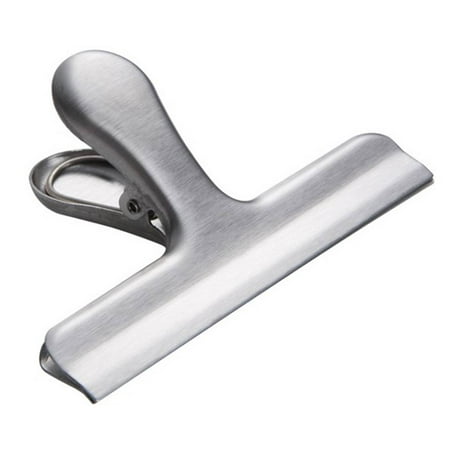 

ABIDE Stainless Steel Chip Bag Clips Air Tight Seal Grip Food Sealing Clamp Powder Package Bag Clip