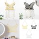 thumbnail image 2 of Butterfly Necklace Wall Holder Jewelry Organizers with Hole Hook for Necklaces Rings Bracelets Decoration Daily Use White, 2 of 4