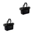 thumbnail image 1 of Transemion Yoga Mat Bag Designed With Oxford Cloth For Durability Sturdy And Durable black 2Set, 1 of 6