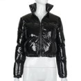 thumbnail image 4 of Turilly Womens Jackets Ladies New Style for Woman In Autumn and Winter Fashionable Bright Cotton Loose Coat, 4 of 8