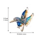 thumbnail image 4 of Regalo Todo- Broche Día de goteo de aceite Broche de aleación de moda Broche Colibrí, 4 of 8