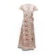 thumbnail image 2 of Vestido de verano para mujer Yuyangstore Manga corta Beige, 2 of 8