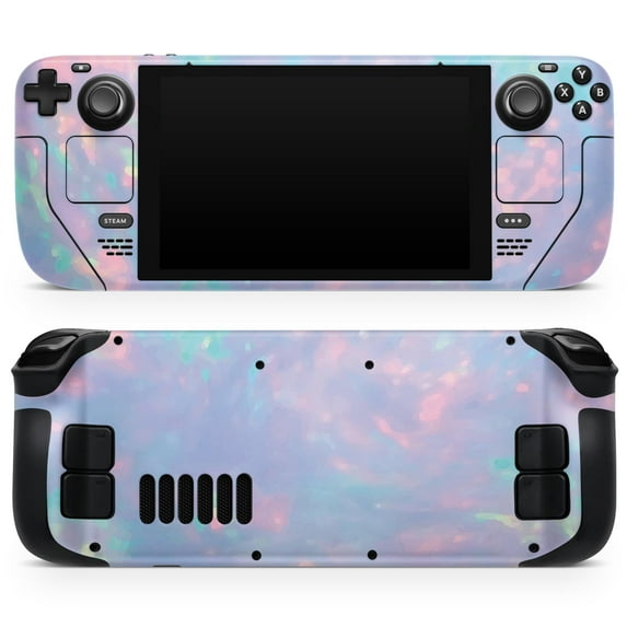 Design Skinz - Compatible with Steam Deck Protective Removable Vinyl Wrap Cover Blurry Opal Gemstone