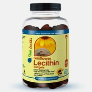 TrueMed Sunflower Lecithin for Women Loosen Existing Fatty Support Women Breastfeeding 1200 mg Supplement 100 Softgels
