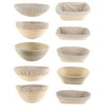 thumbnail image 2 of Bread Proving Basket Oval Dougn Rattan Banneton Brotform Bread Proofing Proving Baskets, 2 of 5