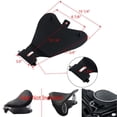 thumbnail image 2 of licencia De Asiento Del Asiento Individual Para Motocicleta + Soporte Para Chopper Bobber shamjiam Soporte de placa de base de asiento solo, 2 of 8