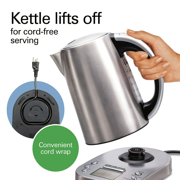 Hamilton Beach Professional Stainless Steel Electric Kettle Hamilton Beach Professional Stainless Steel Electric Kettle