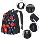 thumbnail image 2 of Balery Variety Of Fruits And Berries Mochila para hombre y mujer - Tela Oxford 600D resistente - Gran capacidad, resistente al agua, ideal para la escuela, viajes y senderismo, 2 of 6