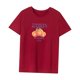 thumbnail image 3 of Camiseta para mujer, camisa elegante de verano con cuello redondo para desplazarse por la calle, mochilero S, 3 of 7