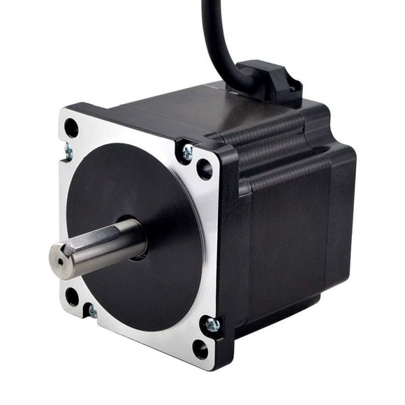 Motor paso a paso STEPPERONLINE Nema 34 4,8 Nm, 6 A, eje de 14 mm