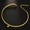 Gold, variant on Exclusively for Women: Minimalist Crystal Necklace - Sparkling Small-Bone Chain for Layering - Light Luxury Jewelry