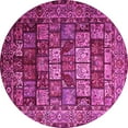 thumbnail image 1 of Ahgly Company Indoor Round Persian Pink Traditional Area Rugs, 7' Round, 1 of 4