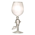 thumbnail image 4 of Vaso de bebida Vaso de vidrio Diseño Koi Diseño novedoso 260 ml Claro, 4 of 8