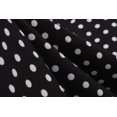 thumbnail image 4 of B91xZ Flowy Robes pour les Femmes V Cou Décontracté Ample Flowy Swing Robes, Noir M, 4 of 5