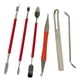 thumbnail image 3 of Herramienta práctica para reparar saxofón, acero inoxidable duradero, fácil de usar, para instrumentos de viento de madera. 6 piezas, 3 of 7