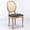 Gray, variant on AOOWOW French Country Velvet Dining Chairs Set of 2 Upholstered Dining Room Chairs with Round Back and Wood Legs