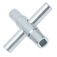 thumbnail image 1 of Llave de grifo cruzada, llave de grifo de 4 vías, llave cruzada, llave de grifo de alta capacidad, 1 of 14