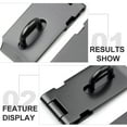 thumbnail image 3 of 2pcs Anti-theft Door Locks Hasp Latch Heavy Duty Stainless Steel Security Hasps, 3 of 8