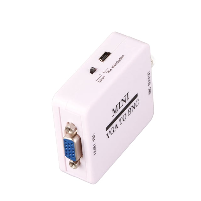 Convertidor HD, Hermoso Generoso Generoso Mano de Obra Vga A Adaptador de Bnc Long Service Life Para Equipos de Video Caseros para audio Domémico