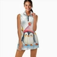 thumbnail image 2 of Cute Penguin Sports Dresses Women Tennis Dress Outdoor Badminton Golf Quick-Drying And Breathable Sports Dress, 2 of 4