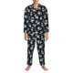 thumbnail image 3 of Fotbe Cartoon Sharks Pijama de Hombre con Estampado de Manga Larga, Conjunto de 2 Piezas, Ropa de Dormir Suave y Cómoda con Bolsillos-Large, 3 of 7