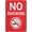 Warning Sign 3, variant on No Smoking Cylinder Storage Area With Icons Sign 8"x12" Rust Free Aluminum - UV Printed Outdoor Yard Sign for Home Business Driveway Alert, Cylinder Smoking Sign