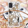 thumbnail image 3 of Mobile Phone Case for Xiaomi Redmi 13C, Glitter Diamond Ultra Thin Soft Silicone Case with Strap Ref: 1704, 3 of 5