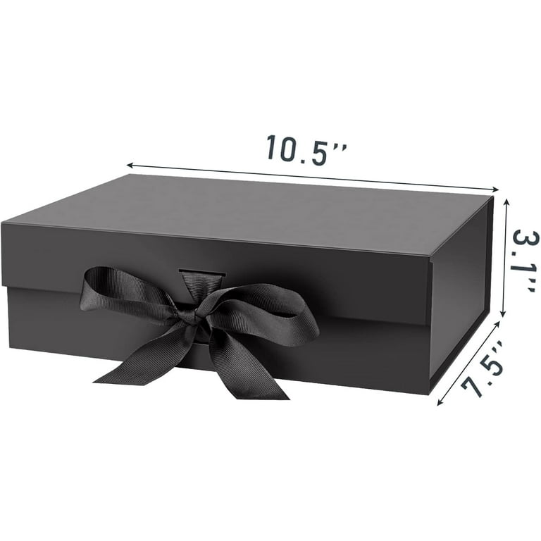 RICHTOP, Gift Box with Lid, 10.5x7.5x3.1 inch, Magnetic Closure