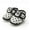 Black, variant on Newborn Baby Shoes for Infant Girl Anti-slip and Dirt-resistant Rubber Sole Cotton Paw Print Booties Flats Toddler with Magic Tape