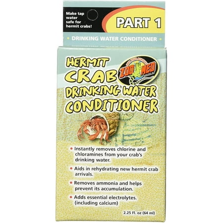 UPC: 0097612009903 | Zoo Med Hermit Crab Drinking Water Conditioner – 2.25 fl oz