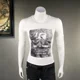 thumbnail image 4 of Suéteres de hombre Tendencias de moda 2024 Sudaderas Estampadas Cuello redondo Elasticidad Una pieza Nueva camiseta para hombre Camiseta original Harajuku, 4 of 5