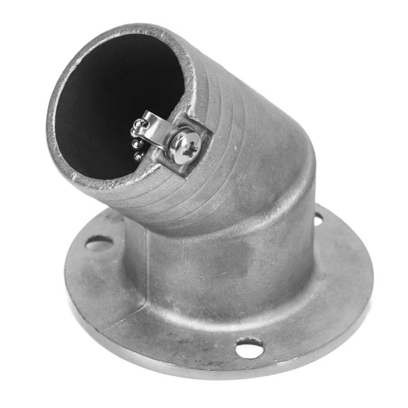 Pièces de Remplissage de Pont de Bateau, Remplisseur de Pont de Bateau 1.5 Po 38mm Polissage 45 Degrés avec Capuchon de Clé pour Gaz RV, DIESEL, Déchets, Eau, Carburant