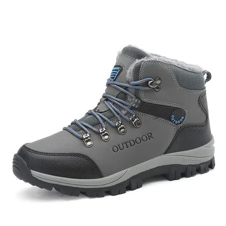 

Women‘s Outdoor Hiking Shoes Warm Plush Lined High Top Snow Boots Women‘s Footwear