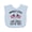 AE-Light Blue, variant on Inktastic My First 4th of July America's 250th Boys or Girls Baby Bib