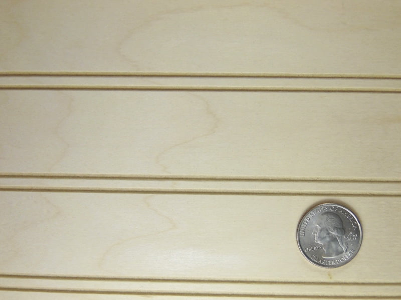 Maple Plywood Bead Board 1/4 x 24 x 48 G1S