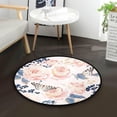 thumbnail image 2 of SKYSONIC Round Area Rug Chair Couch Cover Area Rug for Bedroom Floor Sofa Living Room Non-Slip Home Decor 3 x 3 Feet, 2 of 5
