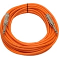 thumbnail image 3 of Seismic Audio SASTSX-25 - Audio cable - mono jack male to mono jack male - 7.6 m - shielded - orange (pack of 6), 3 of 3