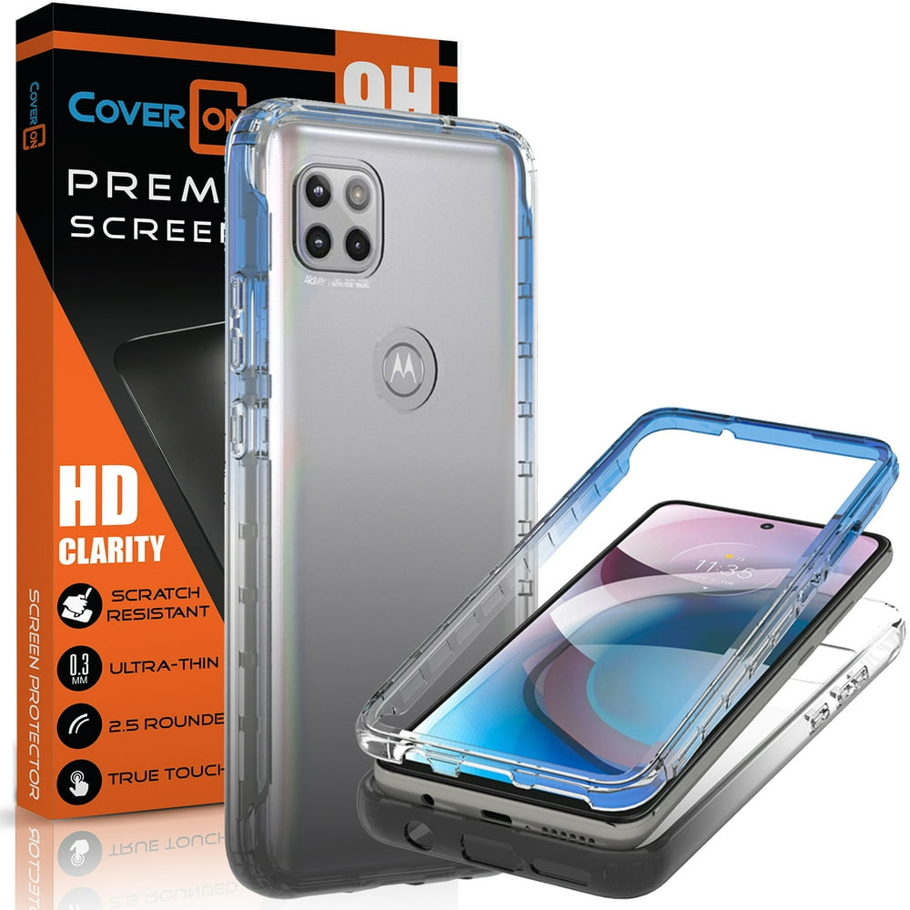 CoverON For Motorola Moto One 5G Ace / Moto G 5G Case with Screen