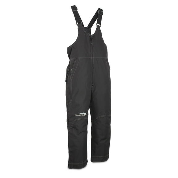 KATAHDIN GEAR MEN'S BACK COUNTRY BIB BLACK REG SMALL