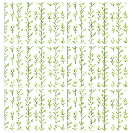

Vertical Green Sprigs 6-Piece 12x18in Durable Place Mats Heat-Proof and Non-Slip